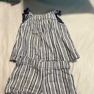 Striped Kids Bottoms Set